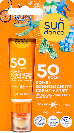 Sonnenschutz Kombi Gesicht Creme + Stift LSF 50 (25 ml & 3 g), 1 St