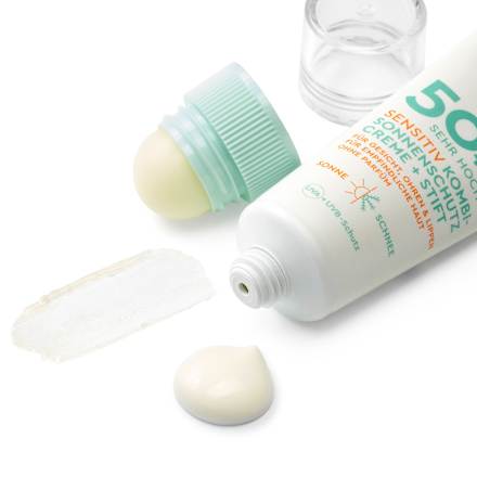 Sonnenschutz Kombi Gesicht sensitiv Creme & Stift, LSF 50 (25 ml & 3 g), 1 St