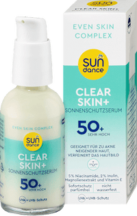 Zonnebrandcrème voor het gezicht, heldere huid + SPF 50+, 50 ml