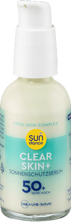 Sonnenserum clear skin+ , LSF 50+, 50 ml