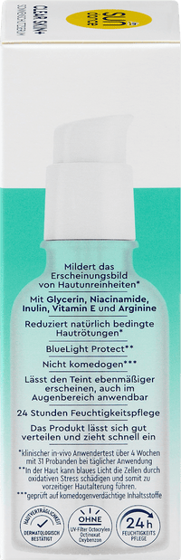 SUNDANCE Sonnenserum clear skin+ , LSF 50+, 50 ml