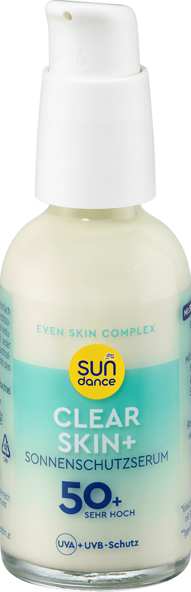 SUNDANCE Sonnenserum clear skin+ , LSF 50+, 50 ml