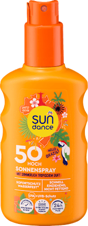 Sonnenspray Pumpspray hello brazil! LSF 50, 200 ml