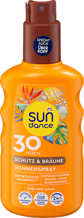Sonnenspray Schutz & Bräune, LSF 30, 200 ml