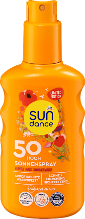 Sonnenspray Sommerwiese LSF 50, 200 ml SUNDANCE