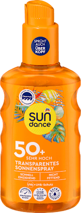 Transparante zonnespray SPF 50+, 200 ml