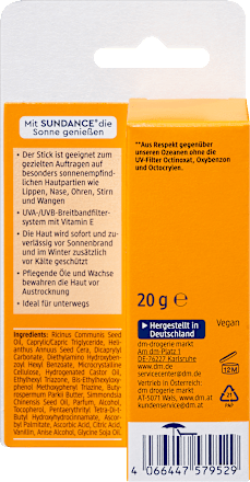 Sun Stick Gezichts- en Lippenverzorging, SPF 30, 20 g