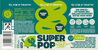 Erfrischungsgetränk, Super Pop Citrus-Lemongras-Ginger, 0,33 l EINWEG SUPER POP
