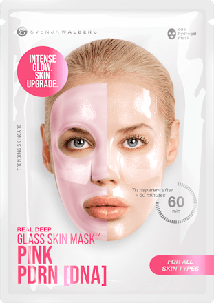 Tuchmaske Glass Skin Pink PDRN [DNA], 1 St