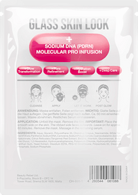 Tuchmaske Glass Skin Pink PDRN [DNA], 1 St