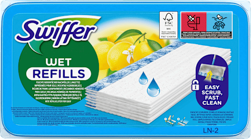 Feuchte Bodentücher Nachfüllpack, 12 St Swiffer