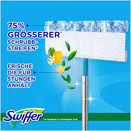 Feuchte Bodentücher Nachfüllpack, 12 St Swiffer