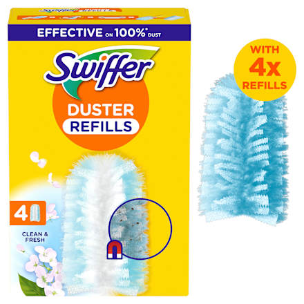 Stofmagneet met geur navulverpakking, 4 stuks