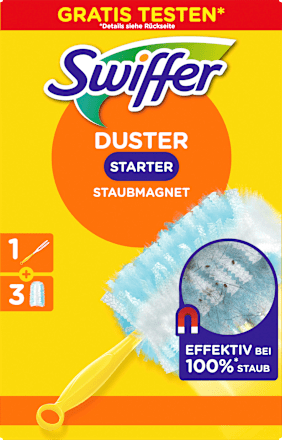 Staubmagnet Starterset (Griff + 3 Tücher), 1 St