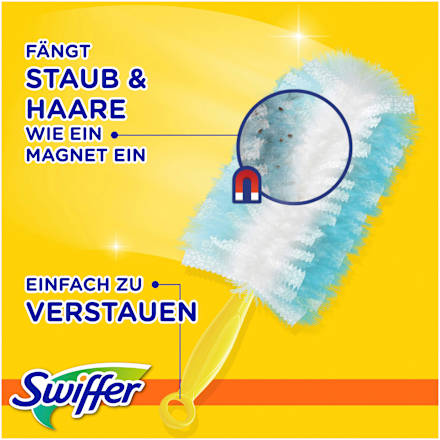 Stofmagneet starterset (handvat + 3 doeken), 1 stuk