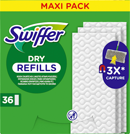 Trockene Bodentücher Nachfüllpack ohne Duft, 36 St