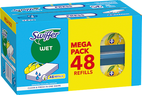 Navulverpakking doekjes (2x24 doekjes), 48 stuks