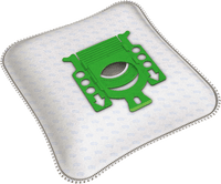 Staubsaugerbeutel M40 MicroPor Plus inkl. 1 Filter, 4 St Swirl