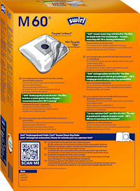 Staubsaugerbeutel  M60 MicroPor, 4 St