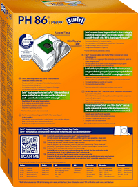 Stofzuigerzakken PH86 AirSpace, 4 stuks