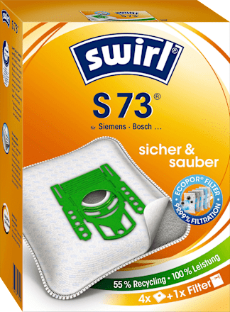 Stofzuigerzakken S73 AirSpace, 4 stuks