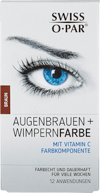 Augenbrauen- und Wimpernfarbe Braun, 1 St
