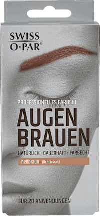 Augenbrauenfarbe Lichtbraun, 1 St Swiss-o-Par