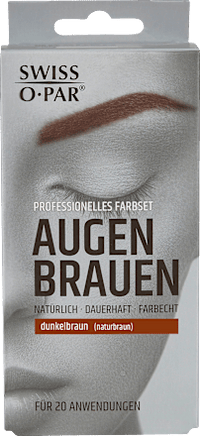 Wenkbrauwkleur natuurlijk bruin, 1 stuk