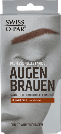 Wenkbrauwkleur natuurlijk bruin, 1 stuk