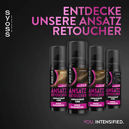 Ansatz Retoucher Dunkelbraun, 120 ml