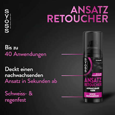 Ansatz Retoucher Schwarz, 120 ml