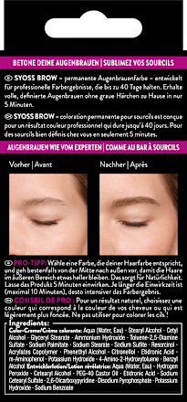 Augenbrauenfarbe Dunkelblond 6-1, 17 ml