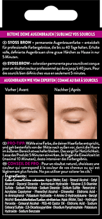 Augenbrauenfarbe Dunkelblond 6-1, 17 ml