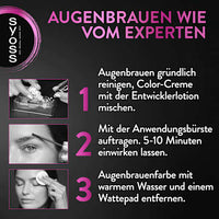 Wenkbrauwverf donkerblond 6-1, 17 ml