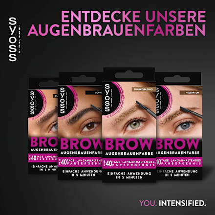 Wenkbrauwverf donkerblond 6-1, 17 ml