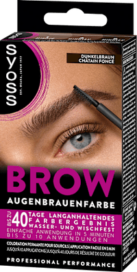 Augenbrauenfarbe Dunkelbraun  4-1, 17 ml