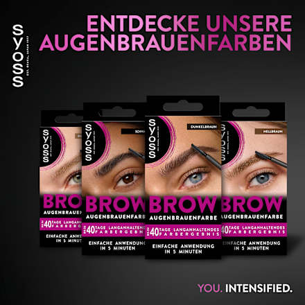 Augenbrauenfarbe Dunkelbraun  4-1, 17 ml