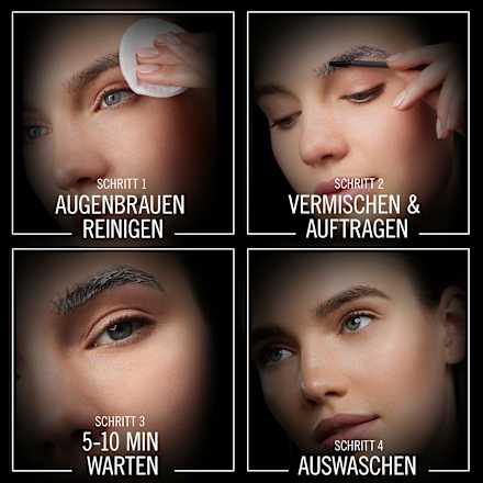 Augenbrauenfarbe Hellbraun 5-1, 17 ml