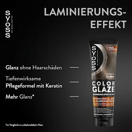 Glossing Color Glaze kühles Mittelbraun, 130 ml