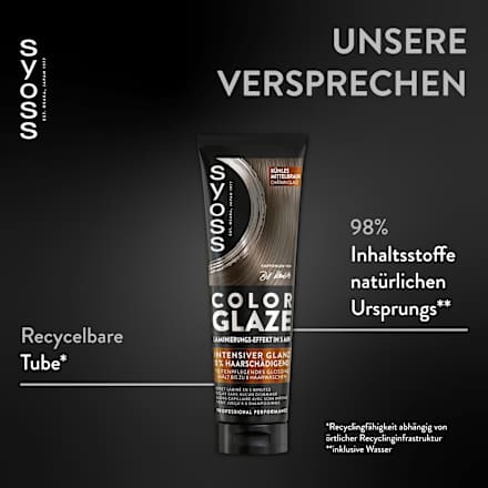 Glossing Color Glaze kühles Mittelbraun, 130 ml