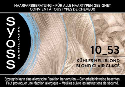 Syoss Haare Aufheller 10_53 Kühles Hellblond, 1 St