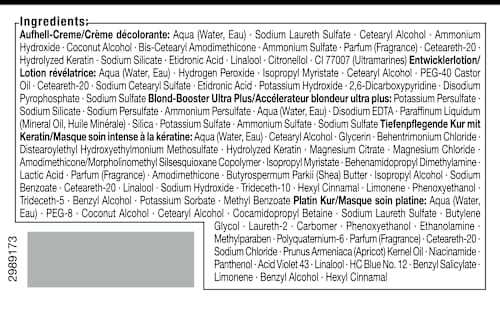 Haarverlichter 13_5 Platina, 1 st