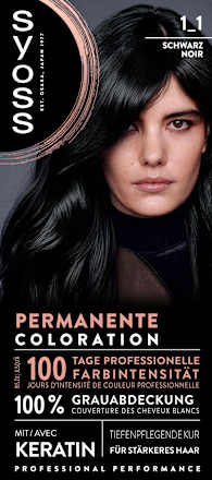 Haarkleur 1_1 Zwart, 1 stuk