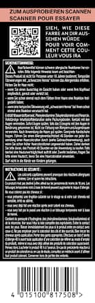 Haarkleur 1_1 Zwart, 1 stuk