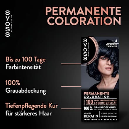 Haarkleur 1_4 Blauwzwart, 1 stuk