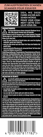 Haarkleur 1_4 Blauwzwart, 1 stuk