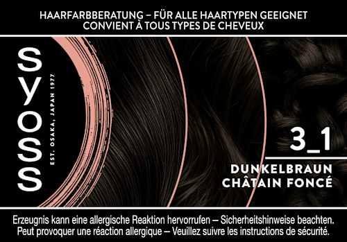 Haarfarbe 3_1 Dunkelbraun, 1 St