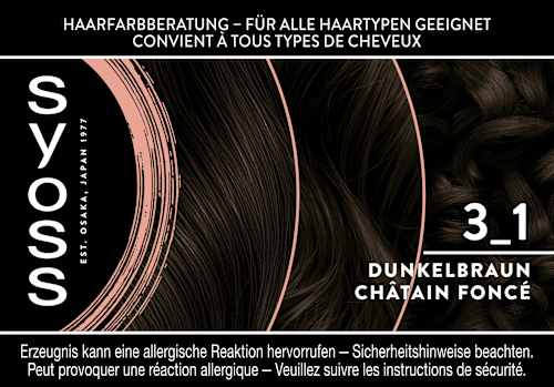 Haarfarbe 3_1 Dunkelbraun, 1 St
