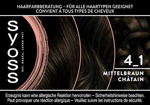 Haarkleur 4_1 Middenbruin, 1 stuk