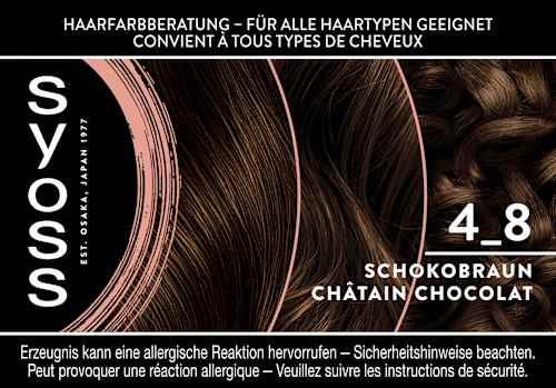 Haarkleur 4_8 Chocoladebruin, 1 stuk